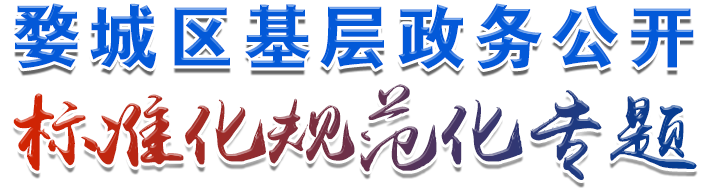 婺城區(qū)基層政務(wù)公開標(biāo)準(zhǔn)化規(guī)范化專題